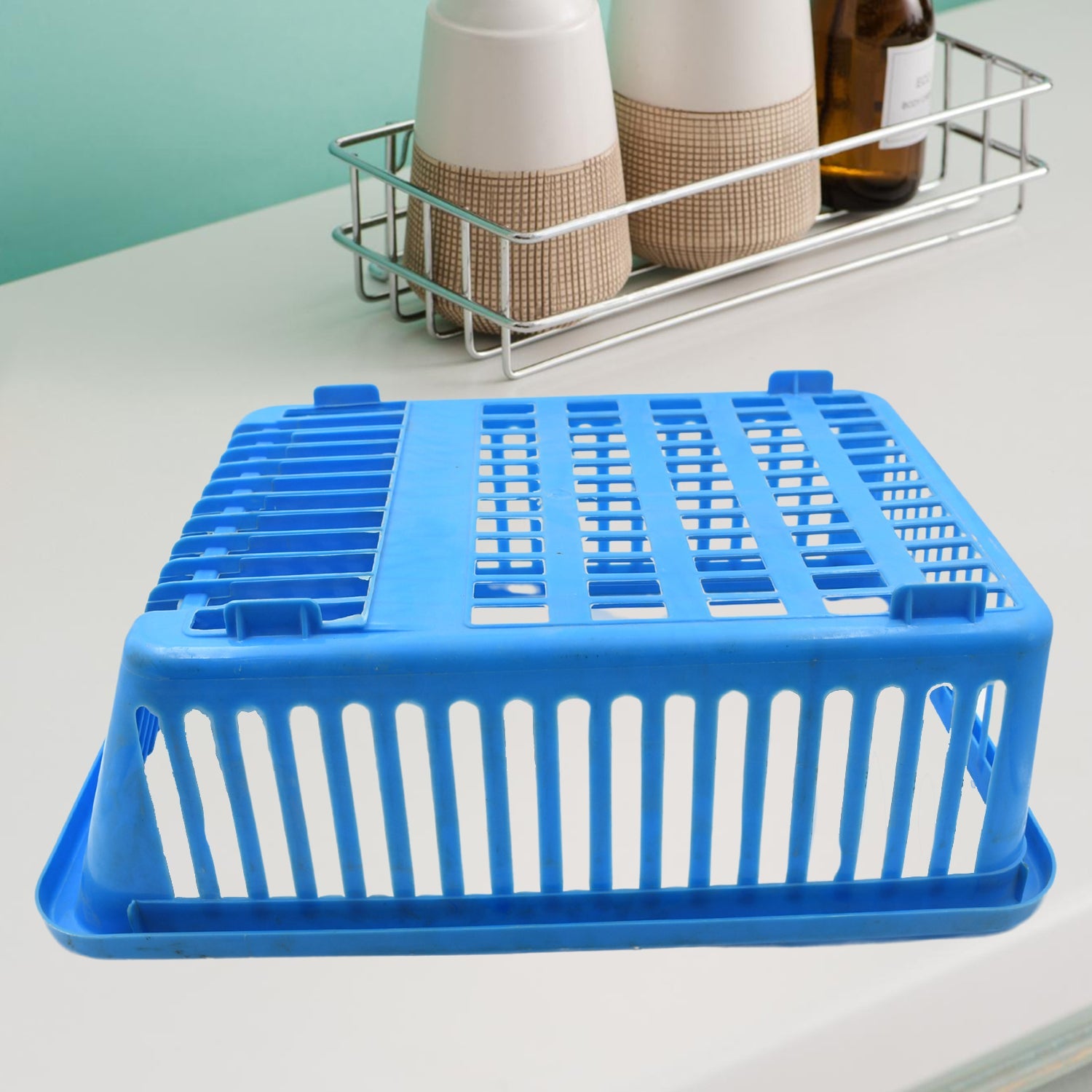 Plastic drainer with rack Plastic drainer with rack